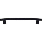 Top Knobs TK7BLK flat black cabinet pull / appliance pull