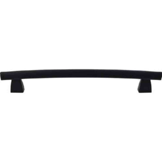 Top Knobs TK7BLK flat black cabinet pull / appliance pull
