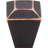Top Knobs TK811TB tuscan bronze square cabinet knob
