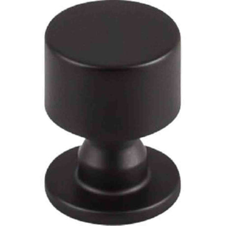 Top Knobs TK820BLK flat black cabinet knob
