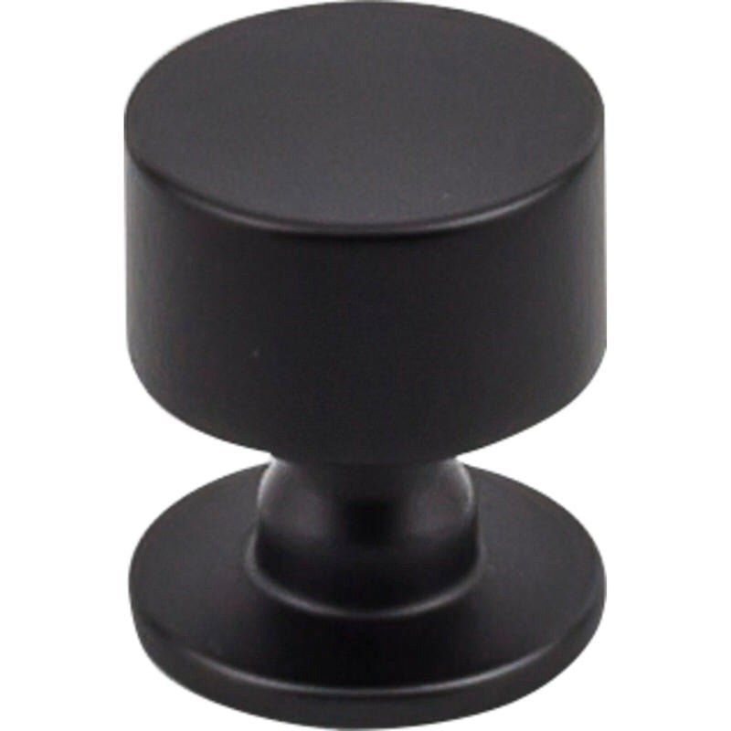 Top Knobs TK821BLK flat black cabinet knob