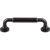 Top Knobs TK822 Lily Cabinet Pull 3-3/4" Center to Center, front view