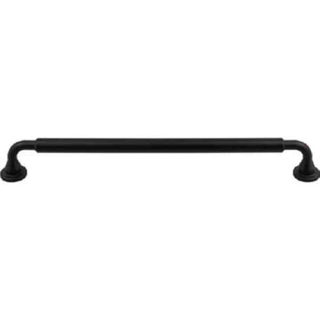 Top Knobs TK828BLK flat black cabinet pull / appliance pull