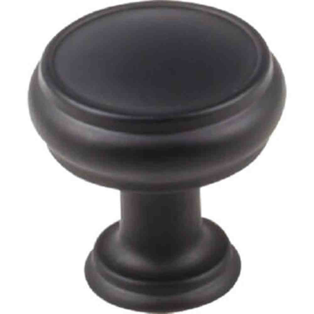 Top Knobs TK831BLK flat black cabinet knob