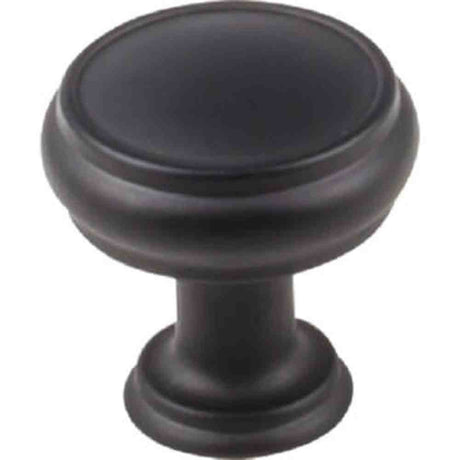 Top Knobs TK831BLK flat black cabinet knob