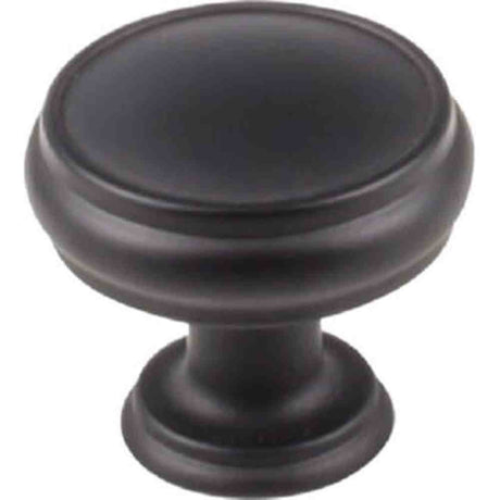 Top Knobs TK832BLK flat black cabinet knob