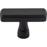 Top Knobs TK851BLK flat black cabinet knob