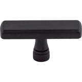 Top Knobs TK852BLK flat black cabinet knob