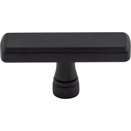 Top Knobs TK852BLK flat black cabinet knob