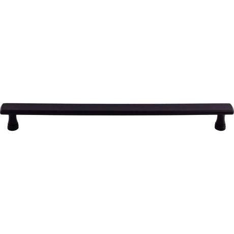 Top Knobs TK858BLK flat black cabinet pull / appliance pull