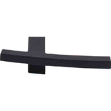 Top Knobs TK85BLK flat black cabinet knob