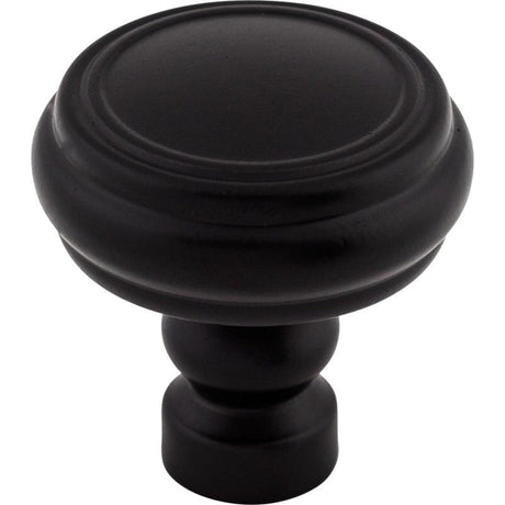 Top Knobs TK880BLK flat black cabinet knob