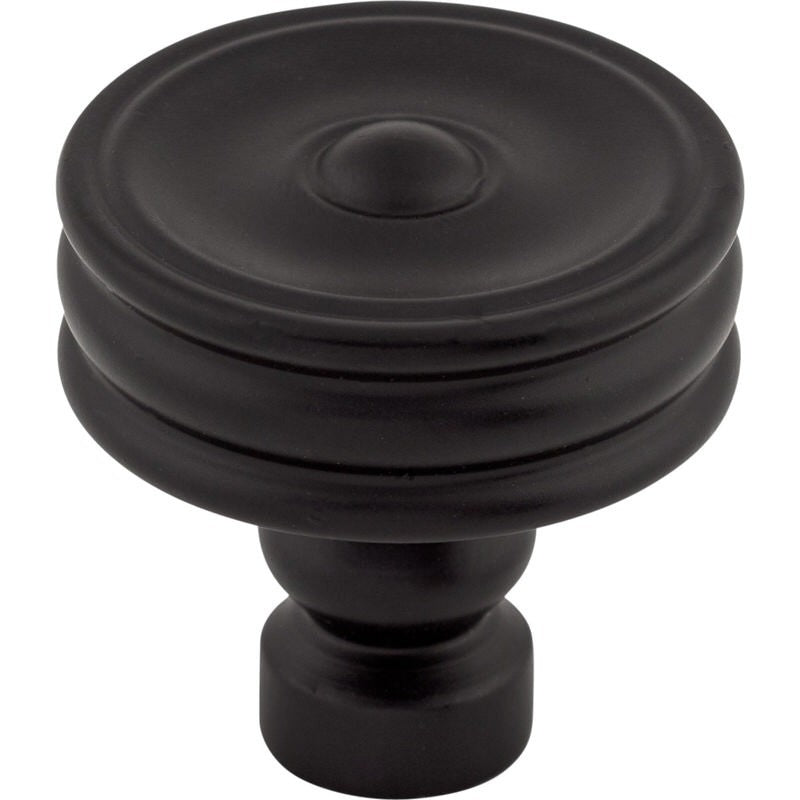 Top Knobs TK881BLK flat black cabinet knob