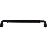 Top Knobs TK889BLK flat black cabinet pull / appliance pull