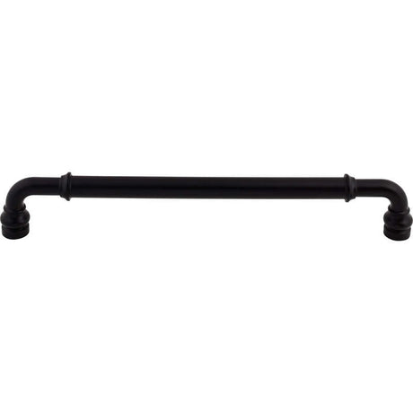 Top Knobs TK889BLK flat black cabinet pull / appliance pull