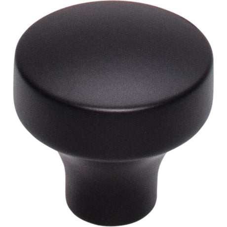 Top Knobs TK901BLK flat black cabinet knob