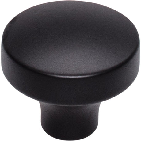 Top Knobs TK902BLK flat black cabinet knob
