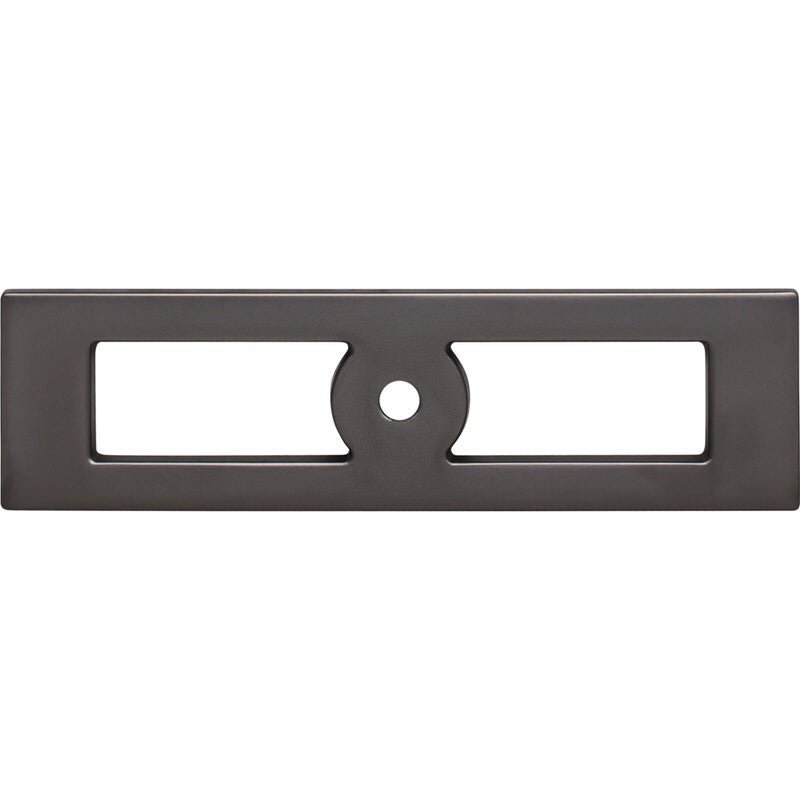Top Knobs TK922AG ash gray backplates