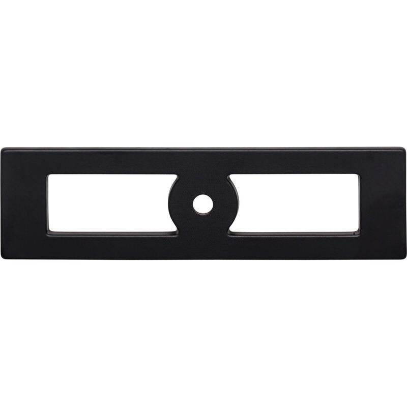 Top Knobs TK922BLK flat black backplates