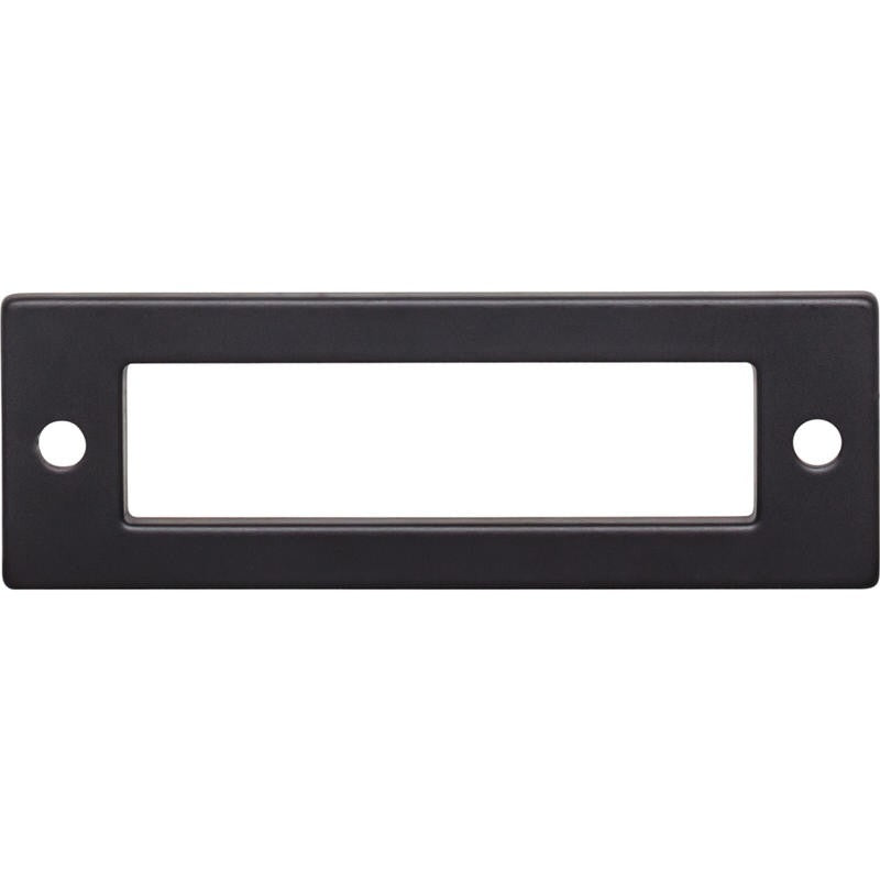 Top Knobs TK923BLK flat black backplates