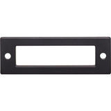 Top Knobs TK923BLK flat black backplates