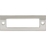 Top Knobs TK923 Hollin 3" Center to Center Pull Backplate