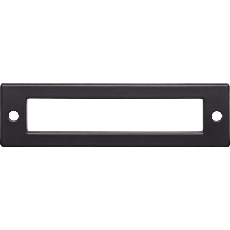 Top Knobs TK924BLK flat black backplates