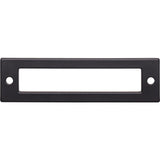 Top Knobs TK924BLK flat black backplates