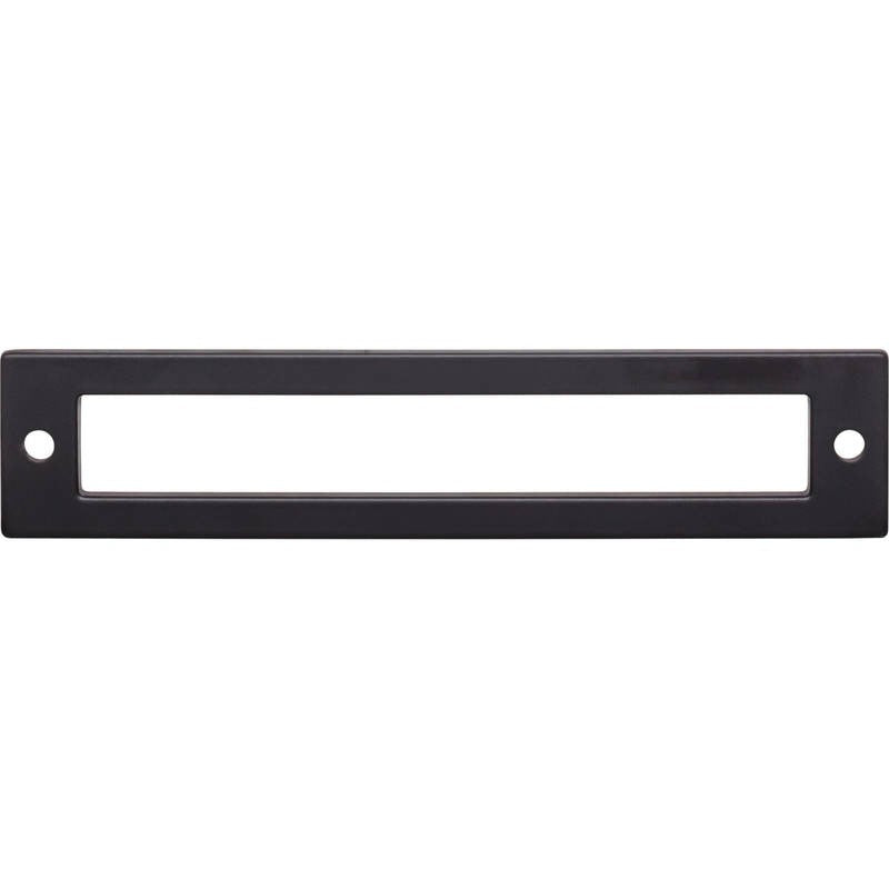 Top Knobs TK925BLK flat black backplates