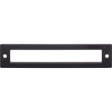 Top Knobs TK925BLK flat black backplates