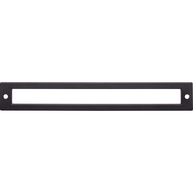 Top Knobs TK927BLK flat black backplates