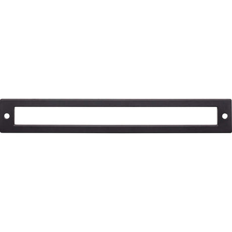 Top Knobs TK927BLK flat black backplates
