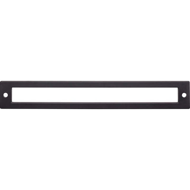 Top Knobs TK927BLK flat black backplates
