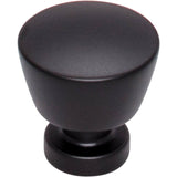 Top Knobs TK960BLK flat black cabinet knob