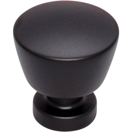 Top Knobs TK960BLK flat black cabinet knob