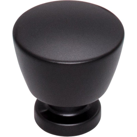 Top Knobs TK961BLK flat black cabinet knob