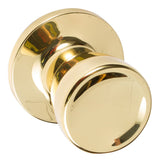 Sure-Loc TL100 3 polished brass dummy door knob