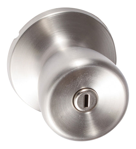Sure-Loc TL102 32D satin stainless privacy door knob