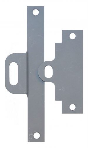 Don-Jo TL2 raw steel temporary lock