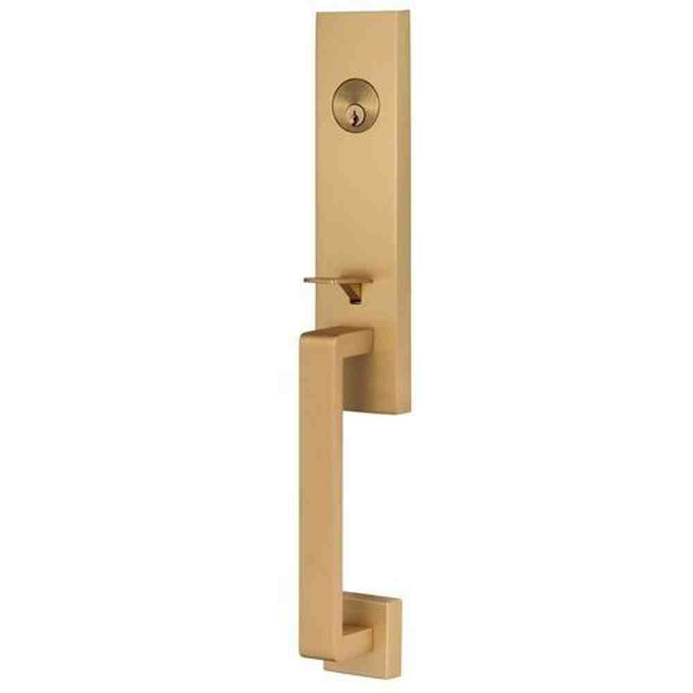 Sure-Loc Modern TN500 SB satin brass dummy handleset