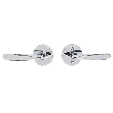 Sure-Loc Modern TR101 26 polished chrome passage door lever