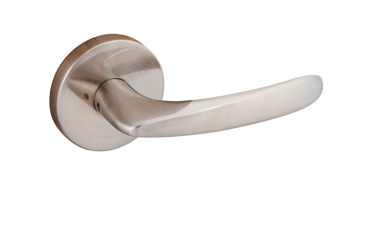 Sure-Loc Modern TR102 15 satin nickel privacy door lever