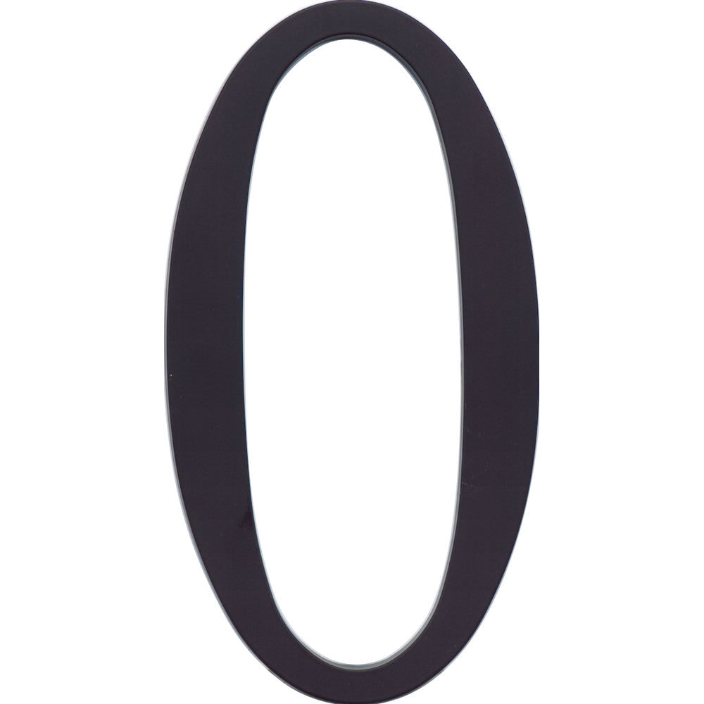 Atlas Homewares TRN0-BL matte black house number
