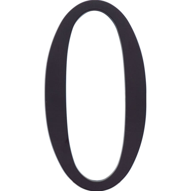 Atlas Homewares TRN0-BL matte black house number
