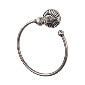 Top Knobs TUSC5PTA pewter antique towel ring