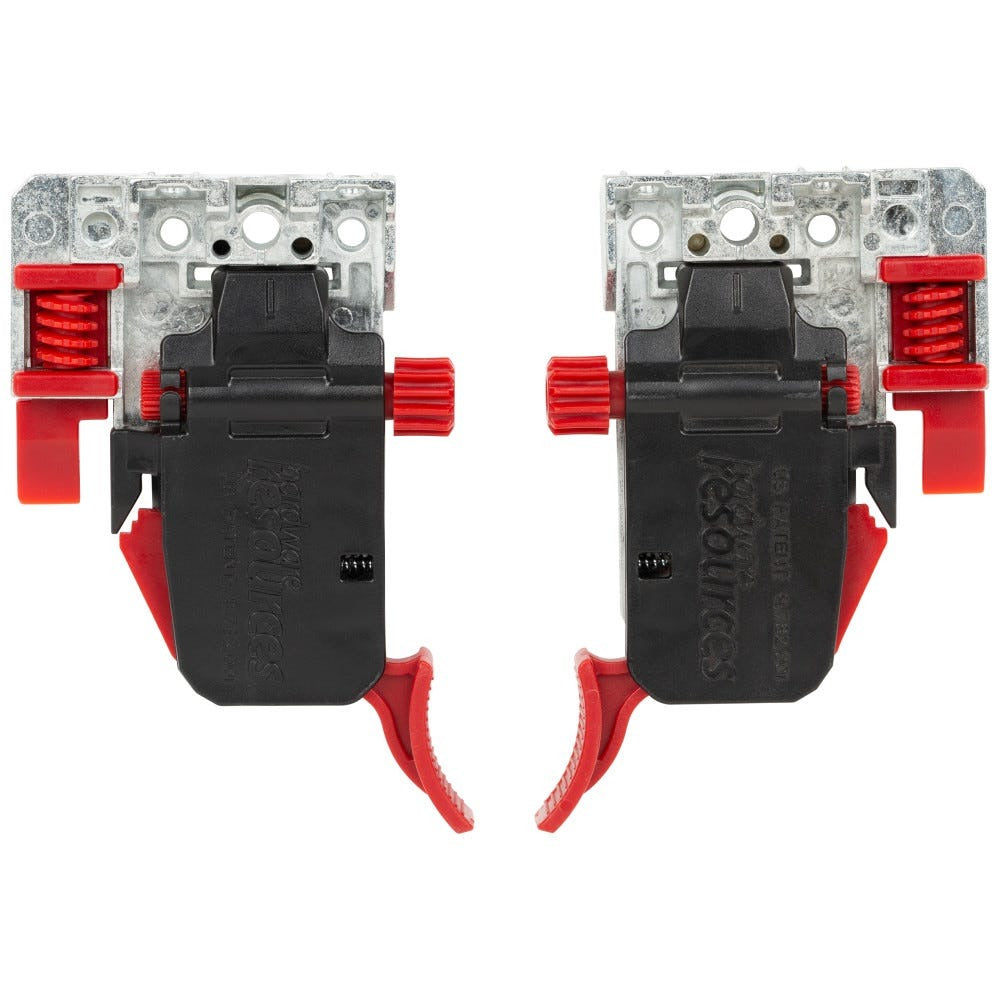 Hardware Resources USCLIP2ND-4WZ black adjustable clip