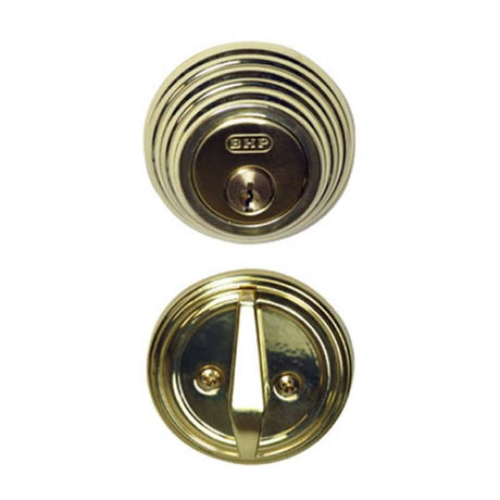 Better Home Products VP20603PB VP206 Upgrade Single Cylinder Deadbolt Polished Brass