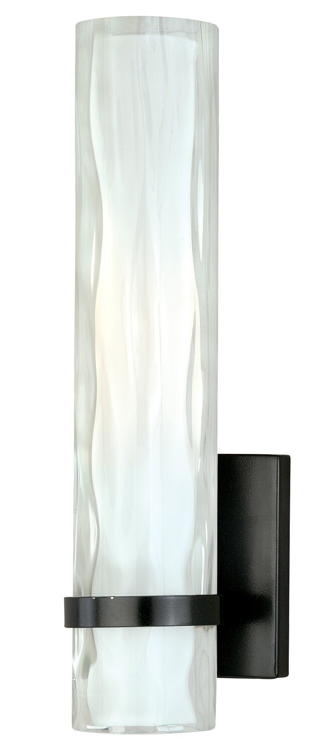 Vaxcel W0125 W004 Vilo Steel 1L Wall Light Oil Rubbed Bronze