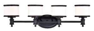 Vaxcel W0256 W0149 Carlisle Steel 4L Vanity Noble Bronze