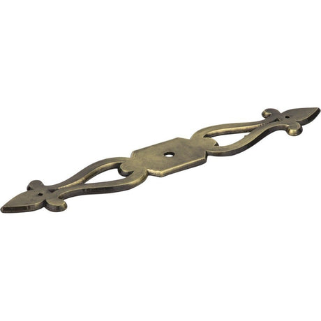 Elements WB150-AB Kingsport 6-1/16" Zinc Cabinet Backplate Brushed Antique Brass